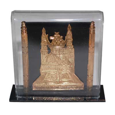 "Mecca statue in a glass Dome - Click here to View more details about this Product
